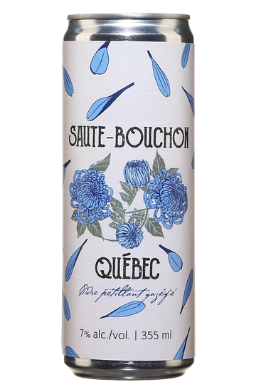 Saute-Bouchon Québec Cidre pétillant canette