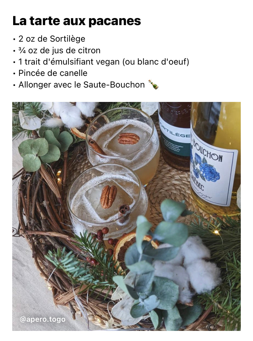 Saute-Bouchon Québec Cidre pétillant