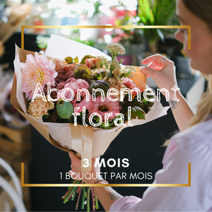 Abonnement fleurs Longueuil (3 Mois)