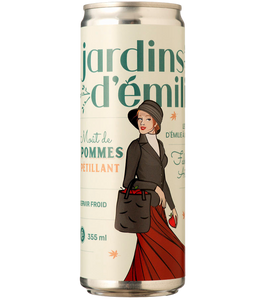 Jus de pomme pétillant d'Émilie