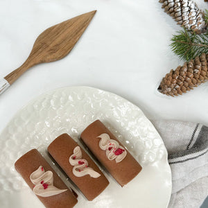 Bûchettes de Noël Longueuil - Chocolat et framboises (Lot de 10)