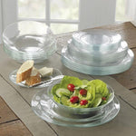 Charger l&#39;image dans la galerie, Assiette Lys en verre Transparent (lot de 6)
