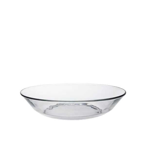 Assiette Lys en verre Transparent (lot de 6)