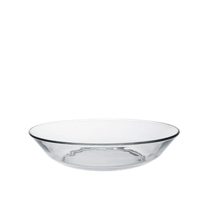 Assiette Lys en verre Transparent (lot de 6)