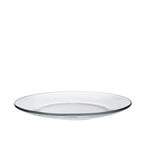 Assiette Lys en verre Transparent (lot de 6)