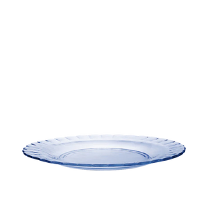 Assiette en verre Marine bleu clair (lot de 6)