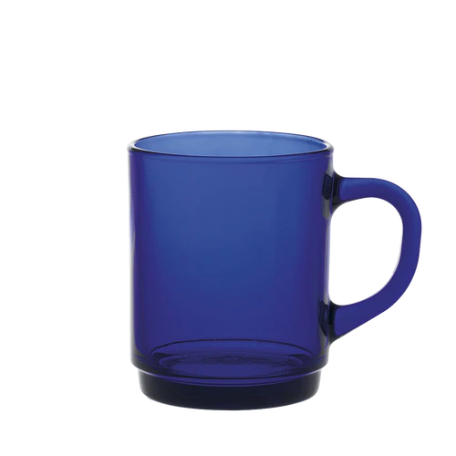 Mug en verre Saphir (lot de 6)