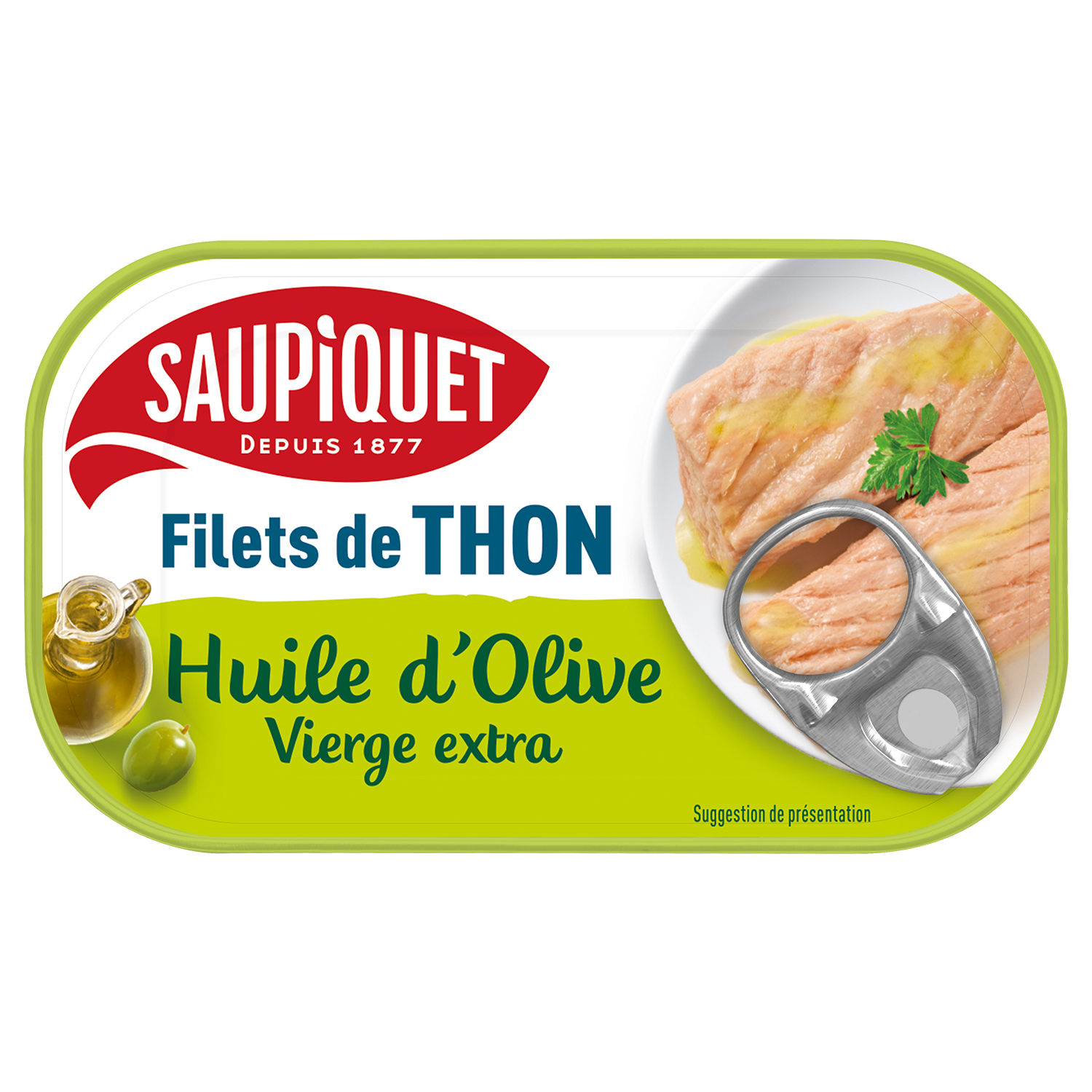 Filets de thon à l'huile d'olive