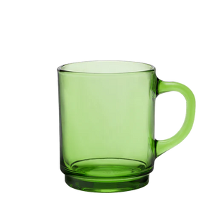 Mug en verre Vert (lot de 6)