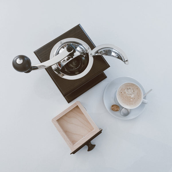 Moulin à café manuel, vintage,en bois vieilli avec réglage de l'engrenage  réglable pour la maison, le bureau et les voyages : : Cuisine et  Maison