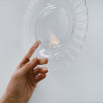 Charger l&#39;image dans la galerie, Assiette en verre transparent (lot de 6)
