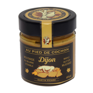Moutarde Dijon au beurre d'érable